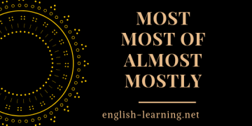 most most of almost mostly
