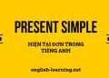 Thì hiện tại đơn Tiếng Anh